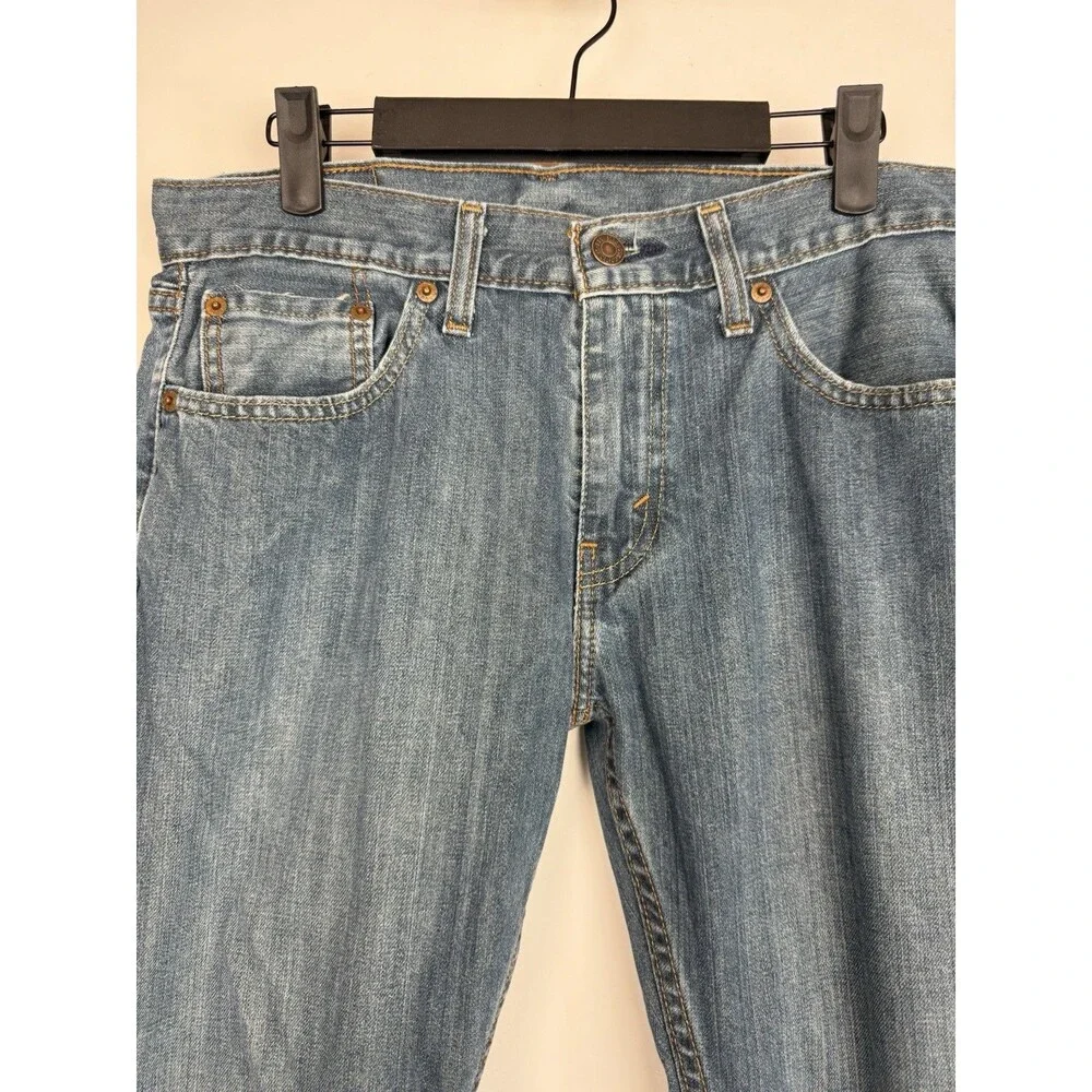 Levi's 559 Relaxed Straight Leg Jeans Men's 30x30 Medium Wash Indigo Denim